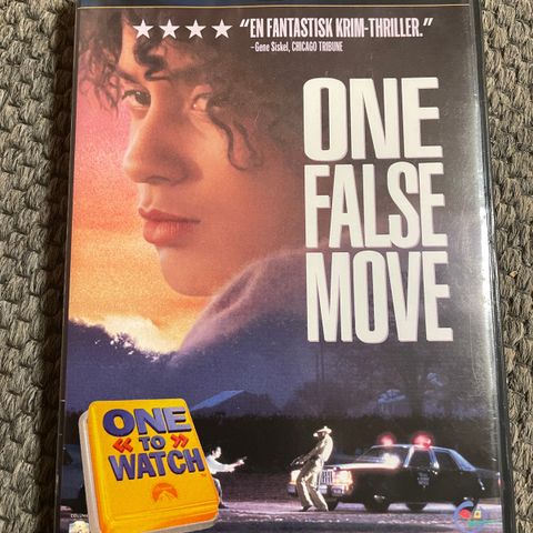 [DVD] One False Move - 1991 (norsk tekst)