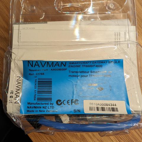 Navman/NorthStar gateway single engine