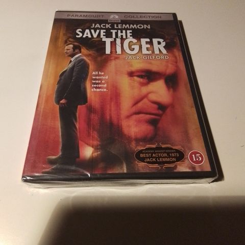 Save the Tiger Jack gilford.   Norsk tekst