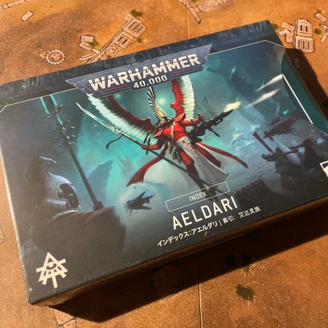 Warhammer 40k, Aeldari index cards