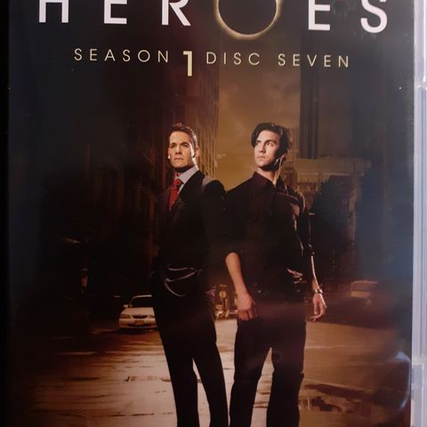 Heroes, sesong 1, disk 7, norsk tekst