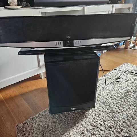 NTD 3Q800C LYDPLANKE OG NTD FSW 120 SUBWOOFER