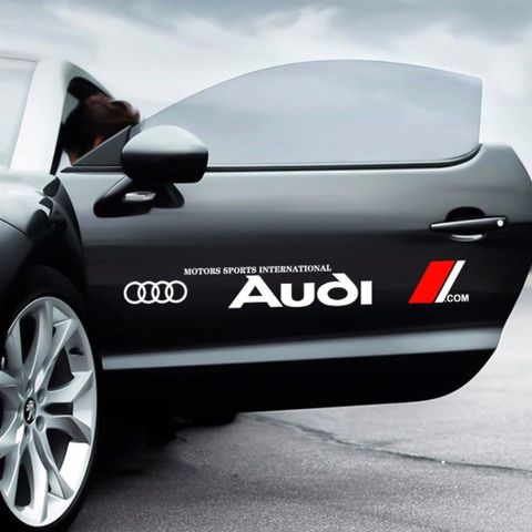 AUDI folie / klistremerke Audi TT A3 A4 A5 A6 A7 A8 Q3 Q5 Q7