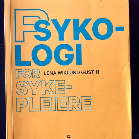 Psykologi for sykepleiere