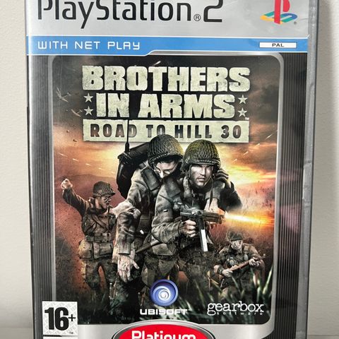 PlayStation 2 spill: Brothers in Arms Road to Hill 30 [Platinum]