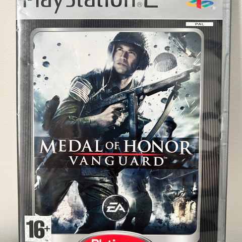 PlayStation 2 spill: Medal of Honor Vanguard (Platinum)