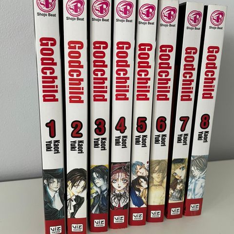 Godchild Manga volume 1-8
