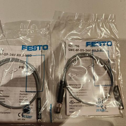 2 x FESTO Proximity sensor