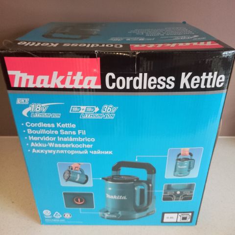 Makita Cordless Kettle (Kjele) - KT001G