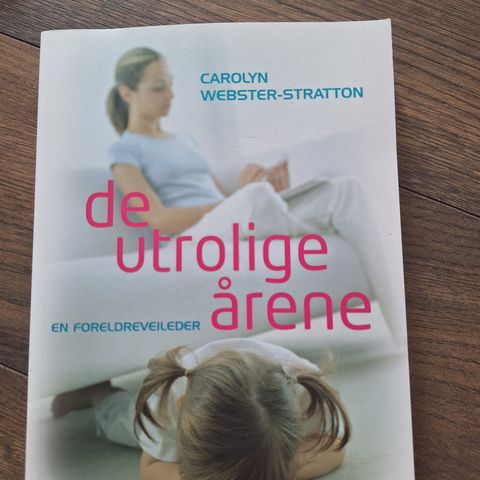 De utrolige årene. Bok.