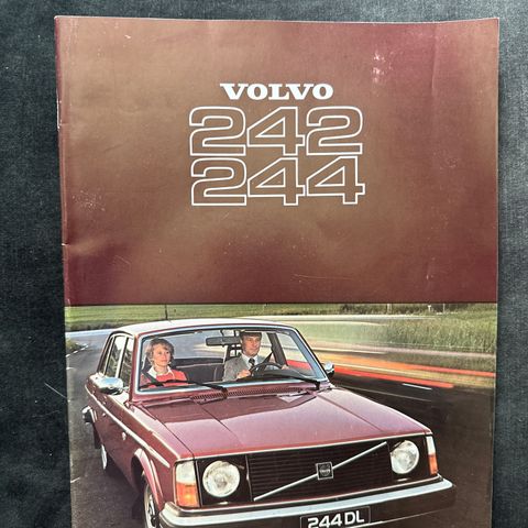 Volvo 242 244 Brosjyre