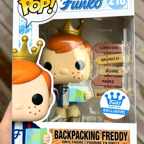 Funko Pop! Backpacking Freddy Funko (218) Excl. to Funko-Shop