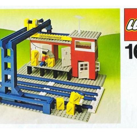 Lego godsterminal nr 165 (1978-) ønskes kjøpt