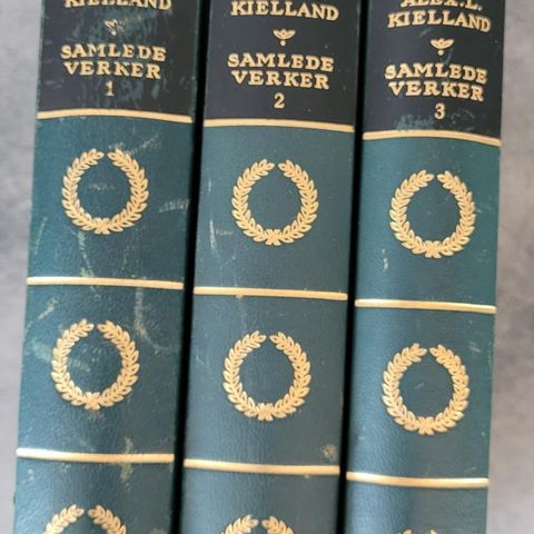Alexander L. Kielland  samlede verker 3 bind.