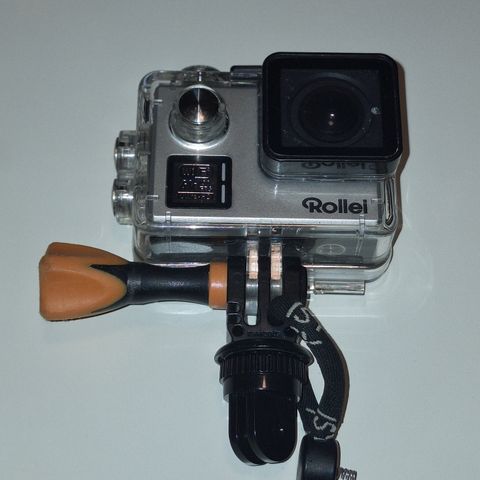 Rollei Actioncam 630 med tilbehør og fjernkontroll