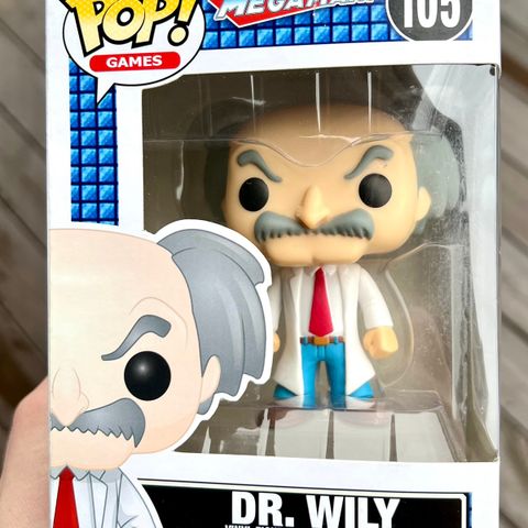 Funko Pop! Dr. Wily | Mega Man (105)