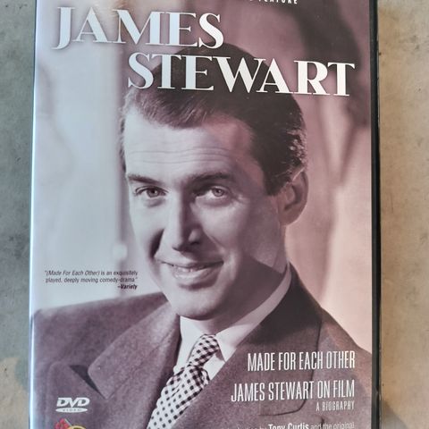 James Stewart ( DVD) J.S on Film - Biography - Made for Each other