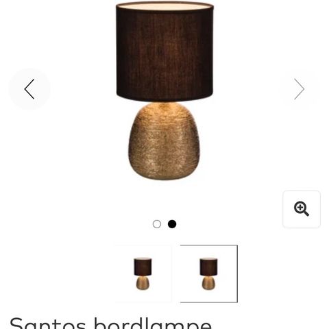 bordlampe