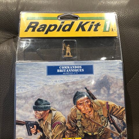 Rapid kit 1 Commandos Britanniques 40 stk 1/72 Heller.