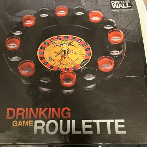 Drikkespill roulette - helt nytt