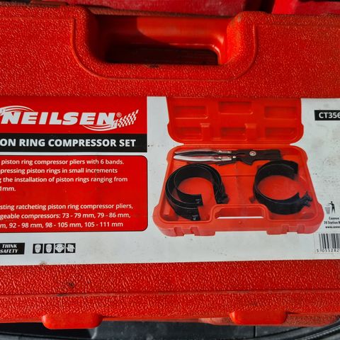 NYTT Neilsen - Piston ring compressor set