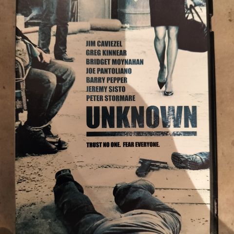 Unknown ( DVD) 2005 - Sone 1 - engelsk tekst