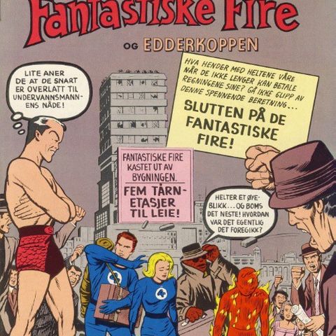 Kjøper Fantastiske Fire 1968 nr 9 og 10