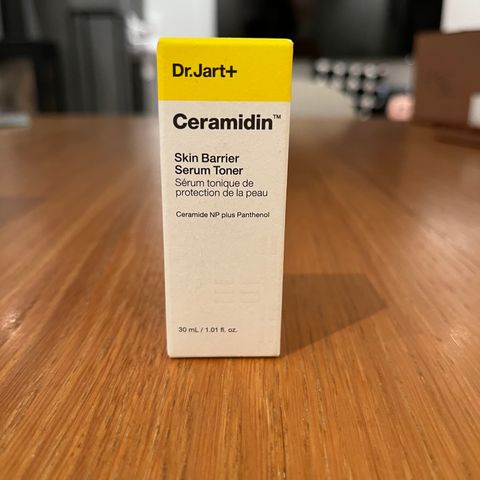 Dr. Jart+ Ceramidin serum toner (ikkje åpnet)