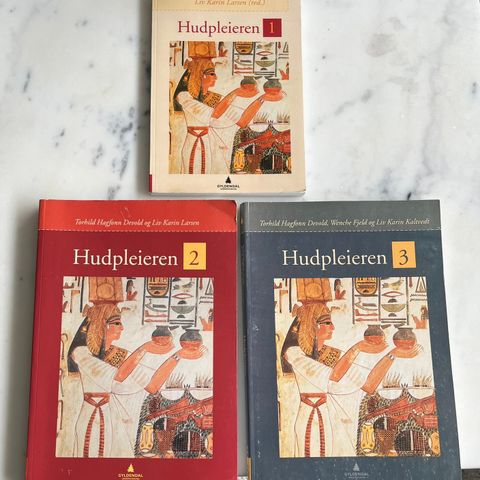 Hudpleieren 1, 2 og 3