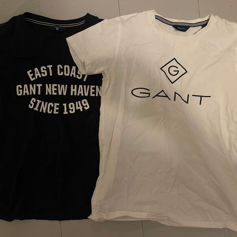 Gant t-skjorter 9-10 år