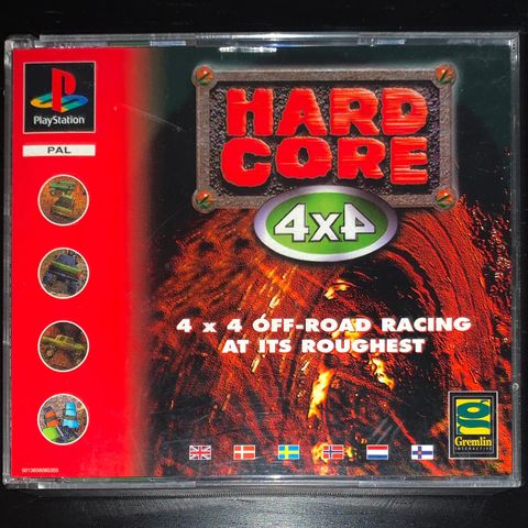 Hardcore 4x4 (Dual Case) PS1 PlayStation 1