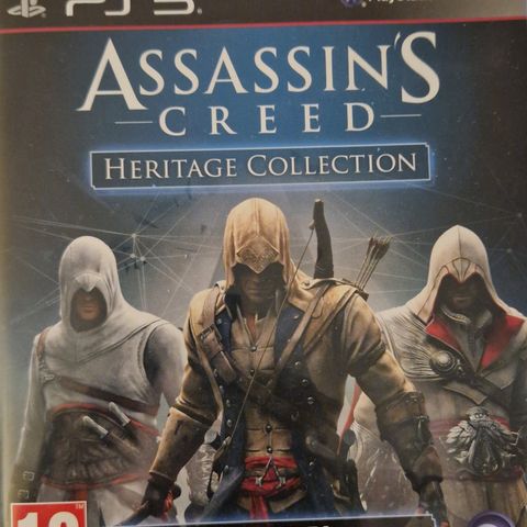 Spill, ps3 Assasins creed heritage collection , ps3