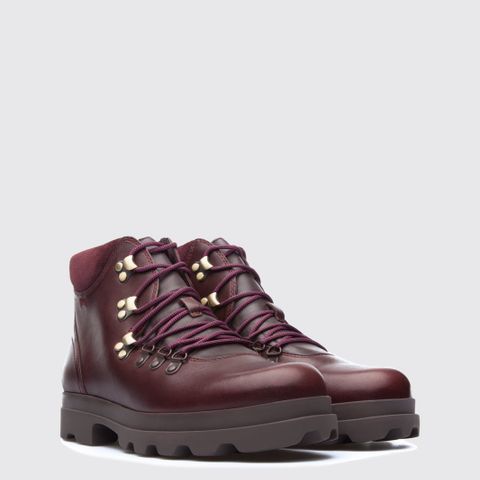 Camper lace up boots