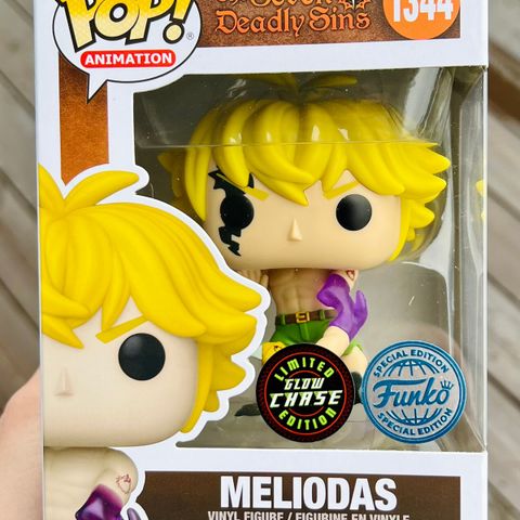 Funko Pop! Meliodas (Demon Mode) (Glow Chase) | The Seven Deadly Sins (1344)