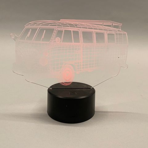 Kjempe kul Hippiebuss lampe