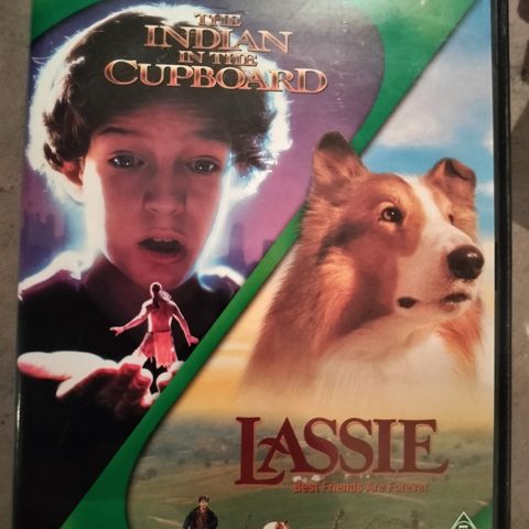 Indian in the Cupboard 1995 - Lassie - 1994 ( DVD)