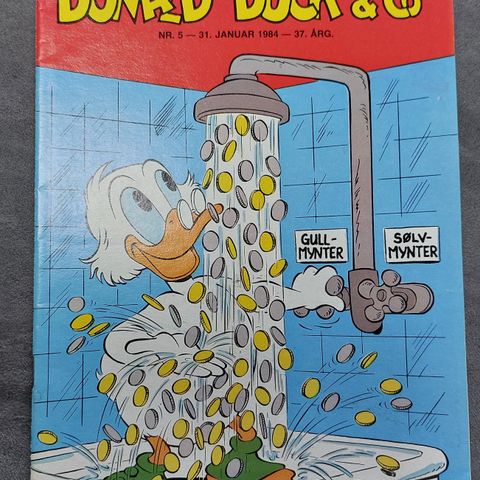 Donald Duck Nr 5 1984  (Med Bilag)