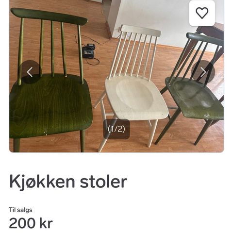 kjøkken stoler