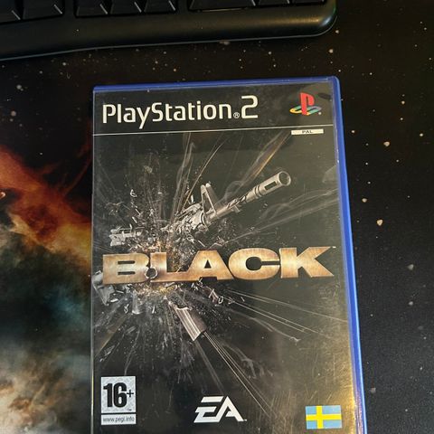 Black til PlayStation 2 selges billig!!