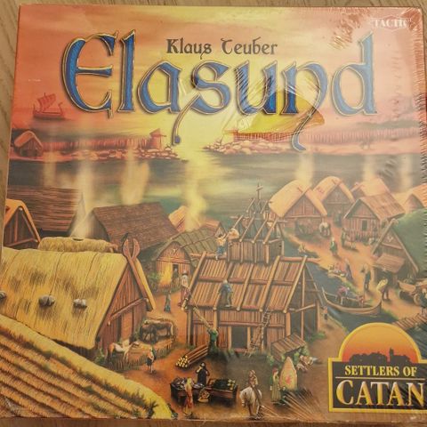 Uåpnet norsk Elasund (Settlers of Catan) - NY i plast