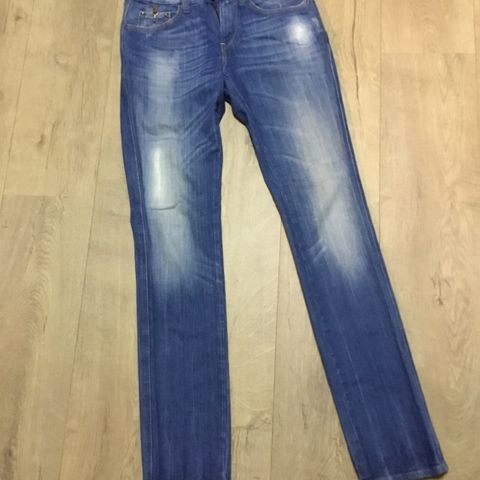 SommerSalg Italienske Replay Jeans LV: 76 cm W28 Stretch