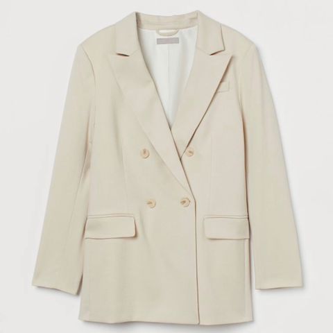 Blazer i linblanding H&M