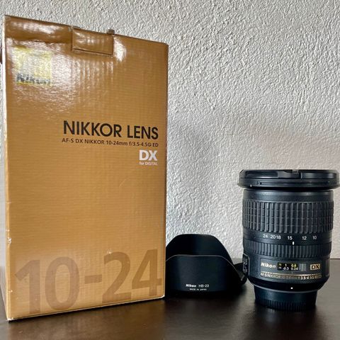 Nikon Nikkor AF-S 10-24mm f/3.5-4.5G ED