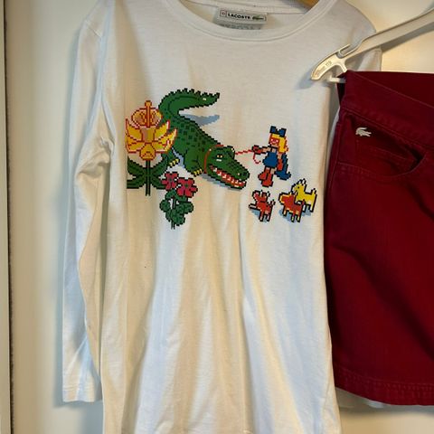 Lacoste skjørt og genser merkeklær