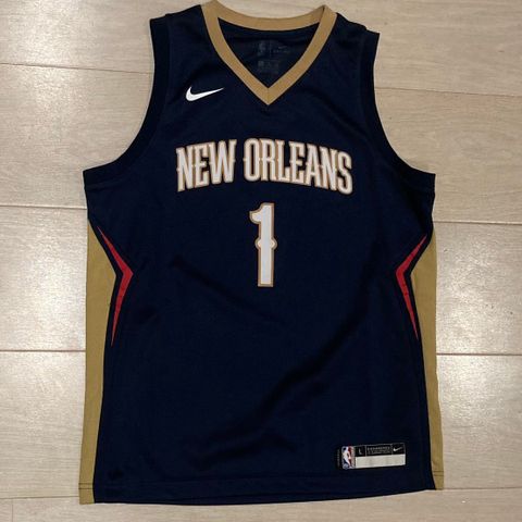 New Orleans Williamson jersey str 10/12 år.