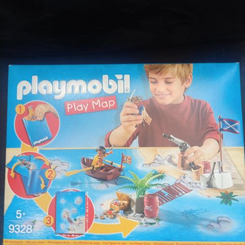 Helt ny playmobil. Med play map