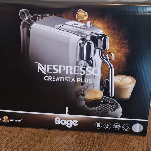 (NY) Nespresso Creatista Plus Metal Stainless Steel