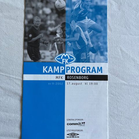 Program  Molde - Rosenborg 2002