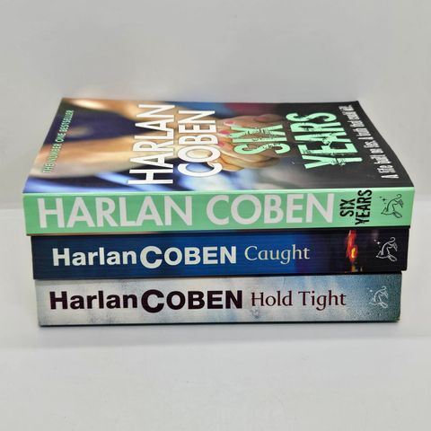 3 stk store engelsk pocket av Harlan Coben