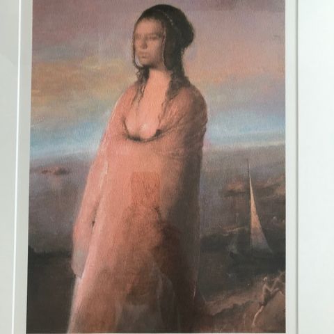 Odd Nerdrum "Uten tittel" Seregrafi/Silketrykk merket 90 eks.